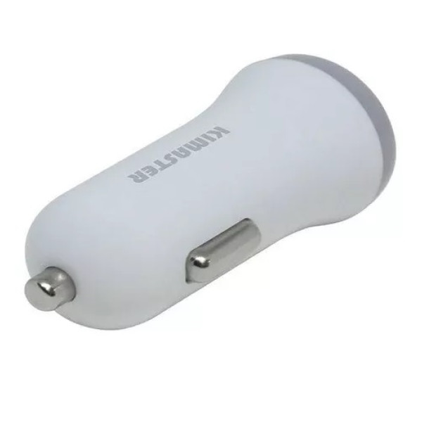 CARREGADOR VEICULAR 2 ENTRADAS USB KIMASTER   CV 205