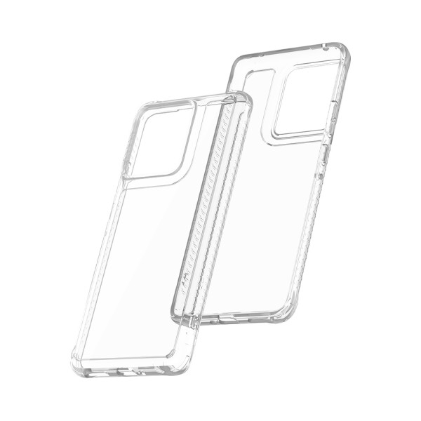 CAPA SILICONE TPU TRANSPARENTE BORDA ANTI IMPACTO MOTOROLA - MOTO EDGE 50 PRO