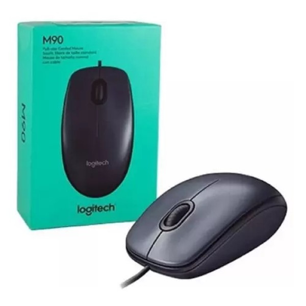 MOUSE COM FIO M90 LOGITECH