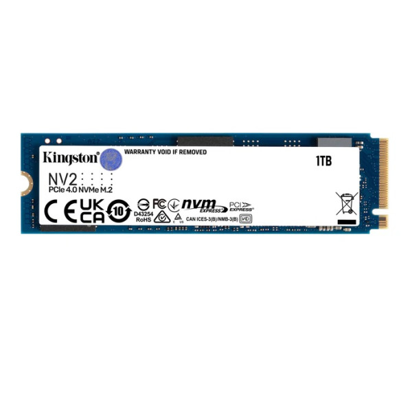 HD SSD KINGSTON NV2 1TB M.2 2280 NVME INTERNAL SSD | PCIE 4.0 GEN 4X4 | UP TO 3500 MB/S | SNV2S/1000Ghd