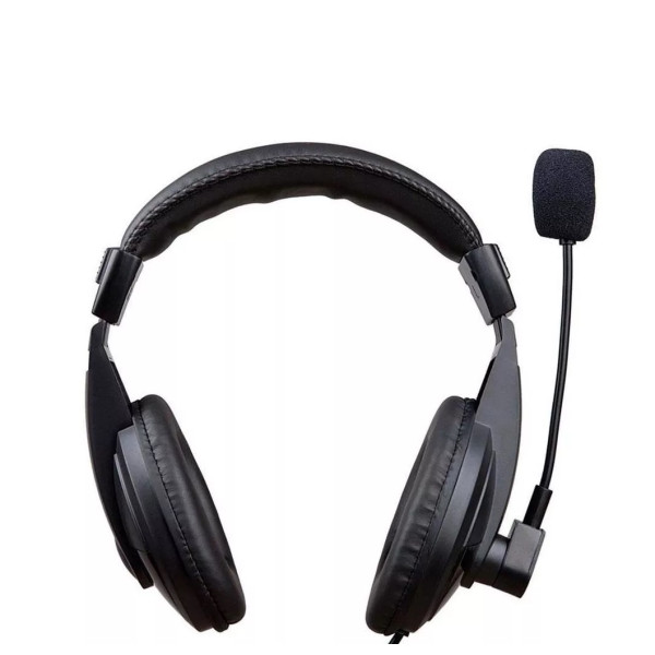 FONE HEADSET HEAD PHONE DEX DF-57  USB