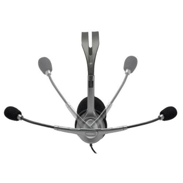 HEADSET H111 LOGITECH DUPLO CONEXAO P3 3,5MM