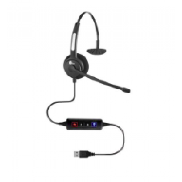 Headset Htu-300 Usb Microfone Flexível - Top Use